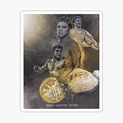 Henry Cejudo - Gold Medalist, UFC Champion Sticker