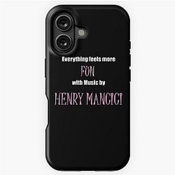 Film Music - Everything Feels More Fun with Henry Mancini iPhone Tough Case
