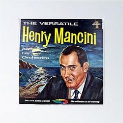 The Versatile Henry Mancini and his Orchestra Spectra Sonic Sound Poster