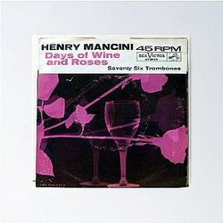 Henry Mancini and His Orchestra Days of Wine and Roses Mancini Poster