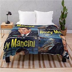 The Versatile Henry Mancini & his Orchestra Spectra Sonic Sound Throw Blanket