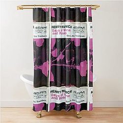 Henry Mancini And His Orchestra Days Of Wine And Roses Mancini Shower Curtain