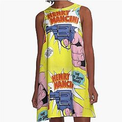 Henry Mancini The Cop Show Themes A-Line Dress