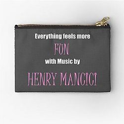 Film Music Everything Feels More Fun with Henry Mancini Zipper Pouch