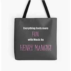 Film Music Everything is More Fun with Henry Mancini All Over Print Tote Bag