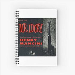 Henry Mancini Mr Lucky Spiral Notebook