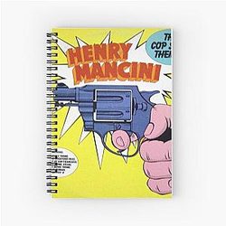 Henry Mancini The Cop Show Themes Spiral Notebook