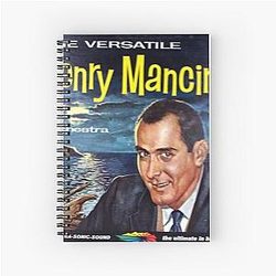 The Henry Mancini and his Orchestra Spectra Sound Spiral Notebook