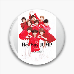 Hey! Say! JUMP The Heisei Era Idols Graphic Hey! Say! JUMP Pins