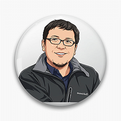 Kazuma Kiryu Suit Iconic grey Hidetaka Miyazaki Pins