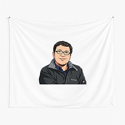 Kazuma Kiryu Suit Iconic grey Hidetaka Miyazaki Tapestries