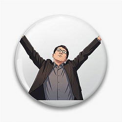 Kazuma Kiryu Kamurocho City protector Hidetaka Miyazaki Pins