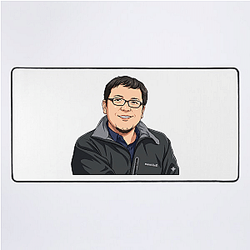 Kazuma Kiryu Suit Iconic grey Hidetaka Miyazaki Mouse Pads