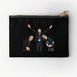 Kazuma Kiryu Orphan Morning Glory Hidetaka Miyazaki Zipper Pouches