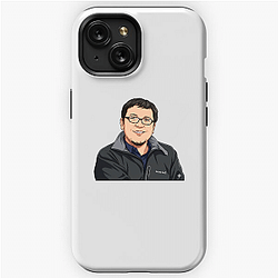 Kazuma Kiryu Suit Iconic grey Hidetaka Miyazaki iPhone Cases