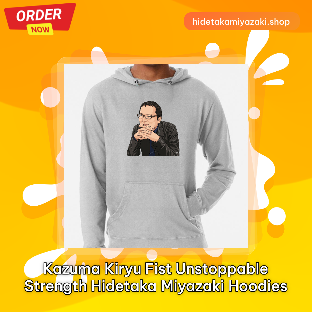 Kazuma Kiryu Fist Unstoppable strength Hidetaka Miyazaki Hoodies