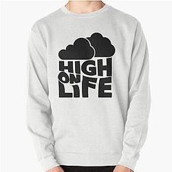 High on Life Pullover Sweatshirt