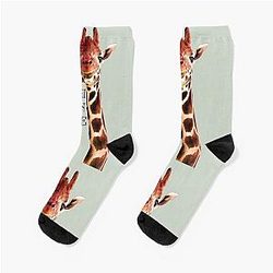 High Life Giraffe Socks