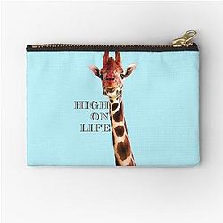 High on Life Zipper Pouch
