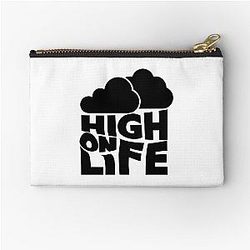High Life Merch Logo Zipper Pouch