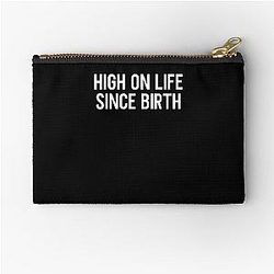 High on Life Zipper Pouch