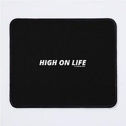 ON LIFE or drugs Mouse Pad
