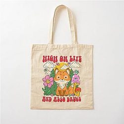 High Life Cotton Tote Bag