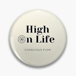 High on Life Sacred Flow Pin