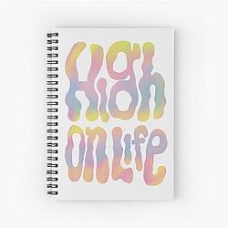High On Life Spiral Notebook
