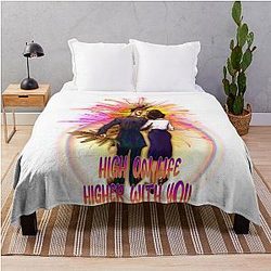 High on Life Throw Blanket