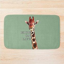 High Life Giraffe Bath Mat