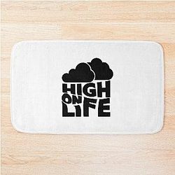 High on Life Merch Logo Bath Mat