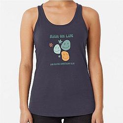 High on Life Racerback Tank Top