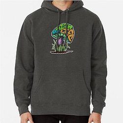 High on Life - The Story of a Mushroom Pulsey Hoodie