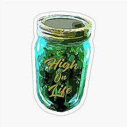 High on Life Sticker