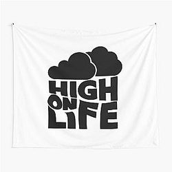 High Life Merch Logo Tapestry