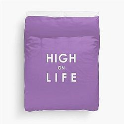 HIGH on LIFE Duvet Cover. Limited edition design.