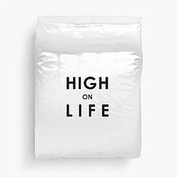 High on Life T-shirt Limited edition duvet cover