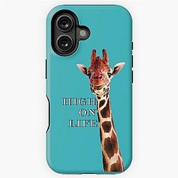 High Life iPhone Giraffe Tough Case