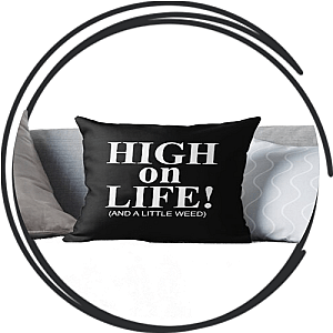 High On Life Pillows Cover
