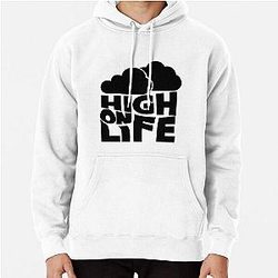 High on Life Merch Logo Pullover Hoodie