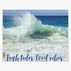 High Tides Good Vibes Jigsaw Puzzle
