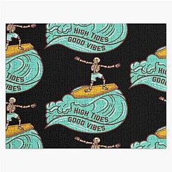 High Tides Good Vibes Jigsaw Puzzle