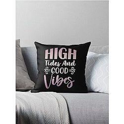 High Tides Throw Pillow