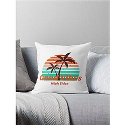 Good High Tides Throw Pillow