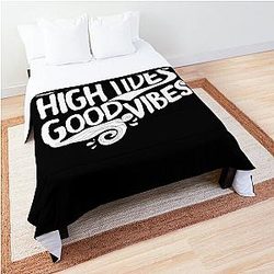 High Tides Minimal Surf Vibe Comforter