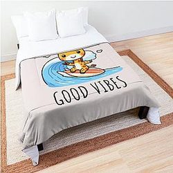 High Tides Giraffe Comforter