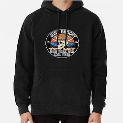 Beachy high tides and cool vibes Pullover Hoodie