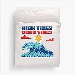 High Tides Duvet Cover