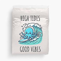 High Octopus Duvet Cover